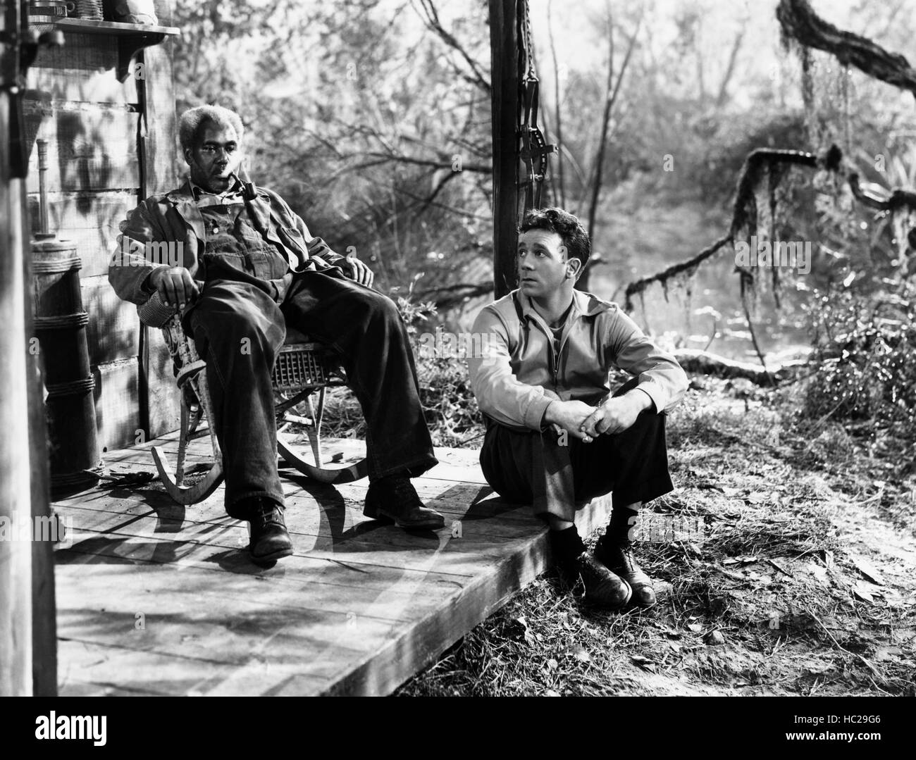 Moonrise, From Left, Rex Ingram, Dane Clark, 1948 Stock Photo - Alamy