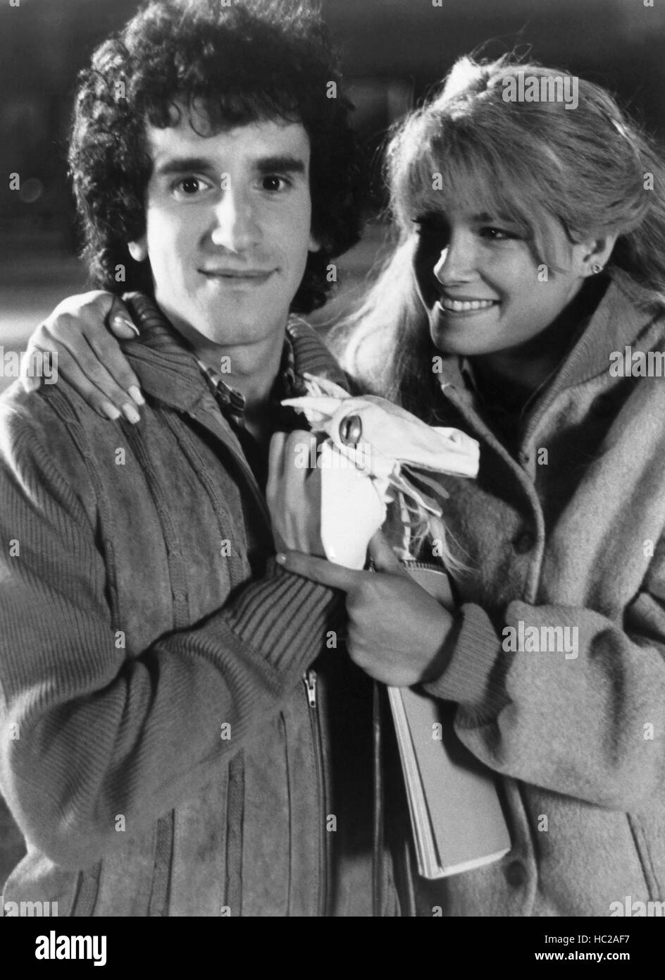 MOVING VIOLATIONS, Brian Backer, Nadine Van Der Velde, 1985. TM and