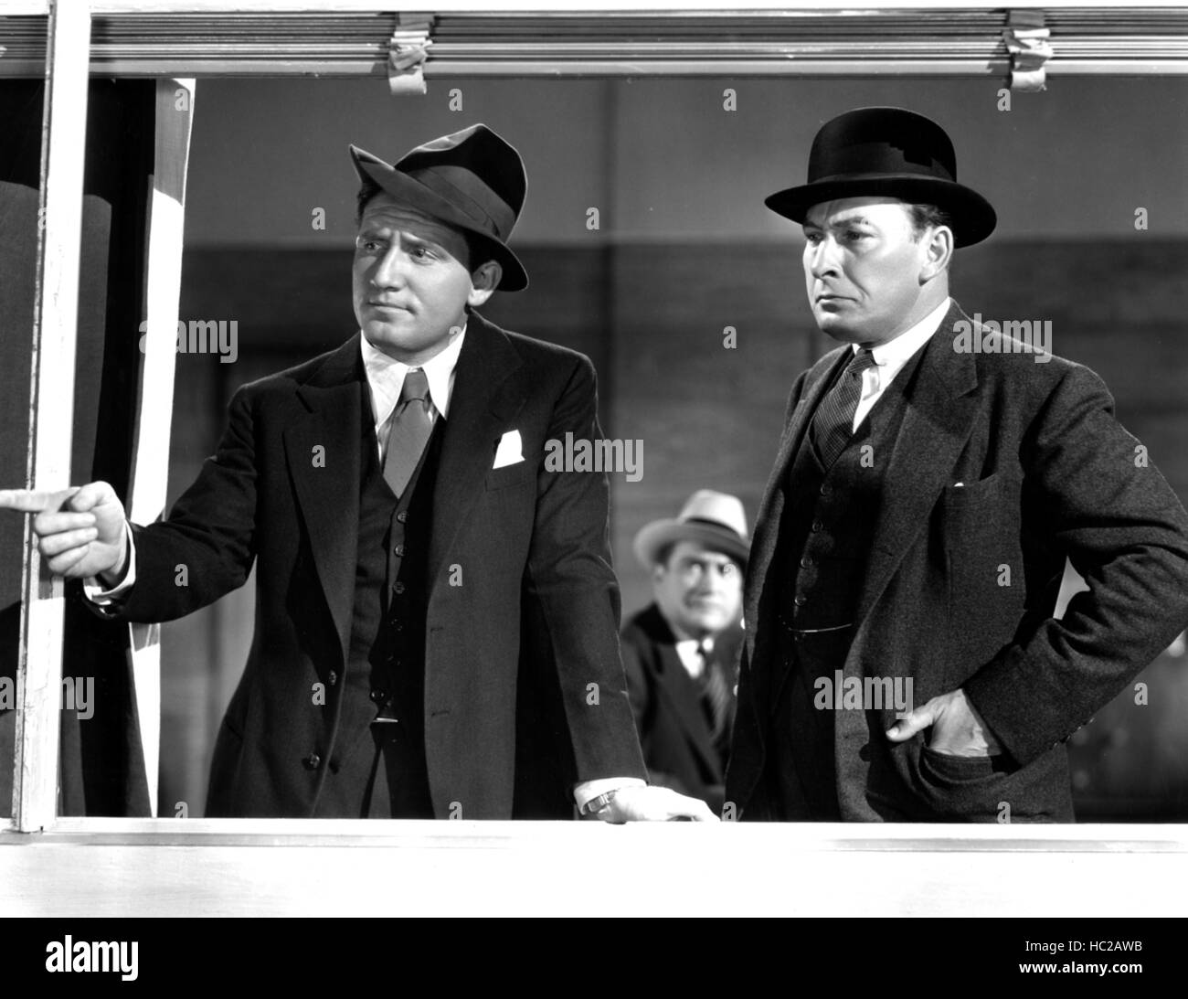 THE MURDER MAN, Spencer Tracy, Lionel Atwill, 1935 Stock Photo - Alamy