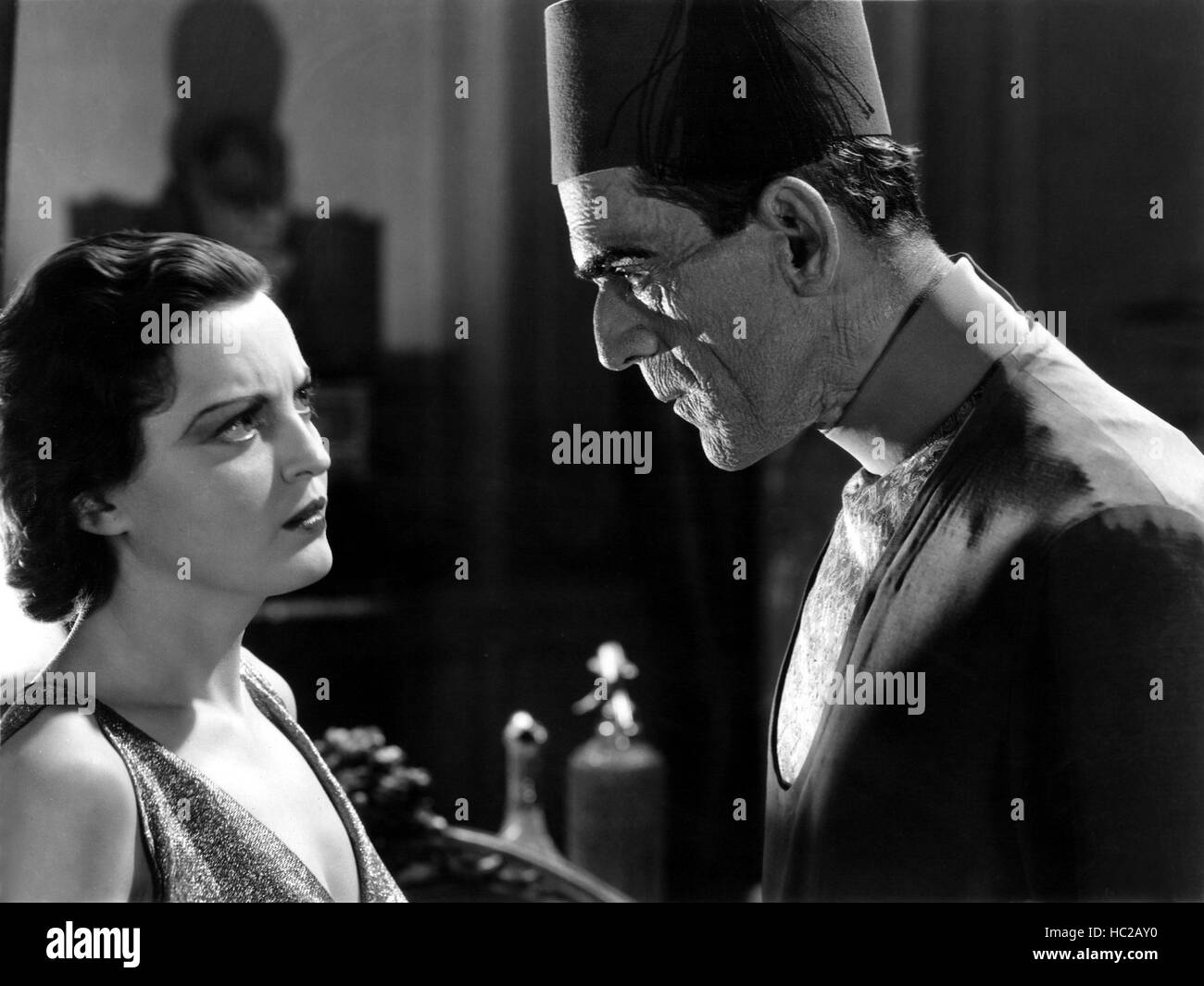 THE MUMMY, Zita Johann, Boris Karloff, 1932 Stock Photo - Alamy