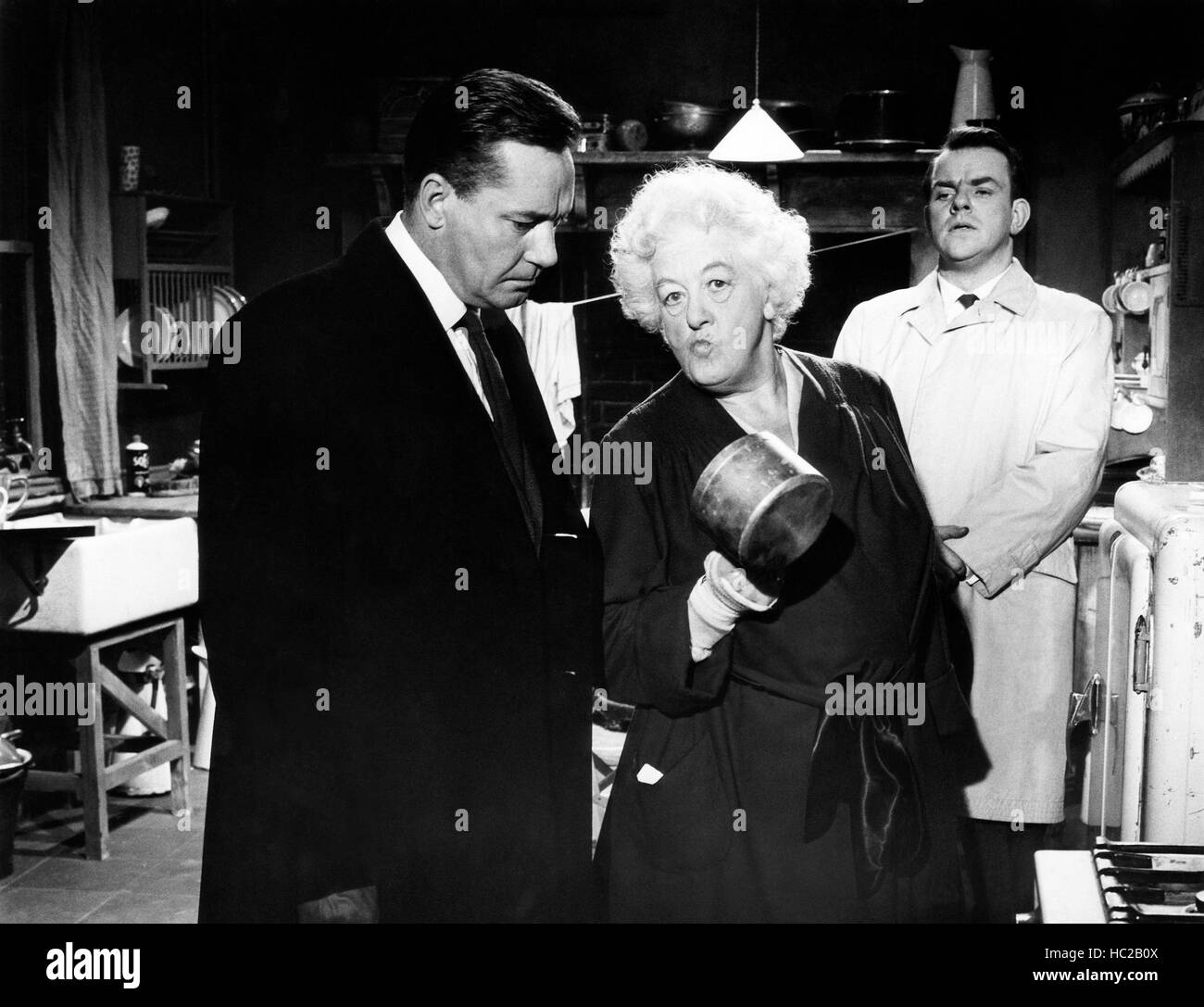 MURDER MOST FOUL, Charles Tingwell, Margaret Rutherford, Windsor Davies ...