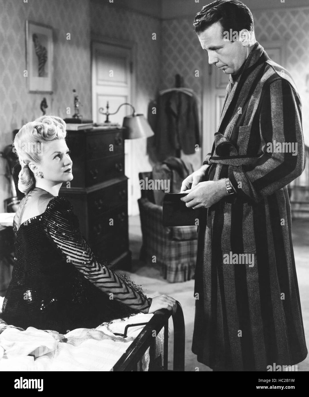 MURDER, MY SWEET, from left: Claire Trevor, Dick Powell, 1944 Stock ...
