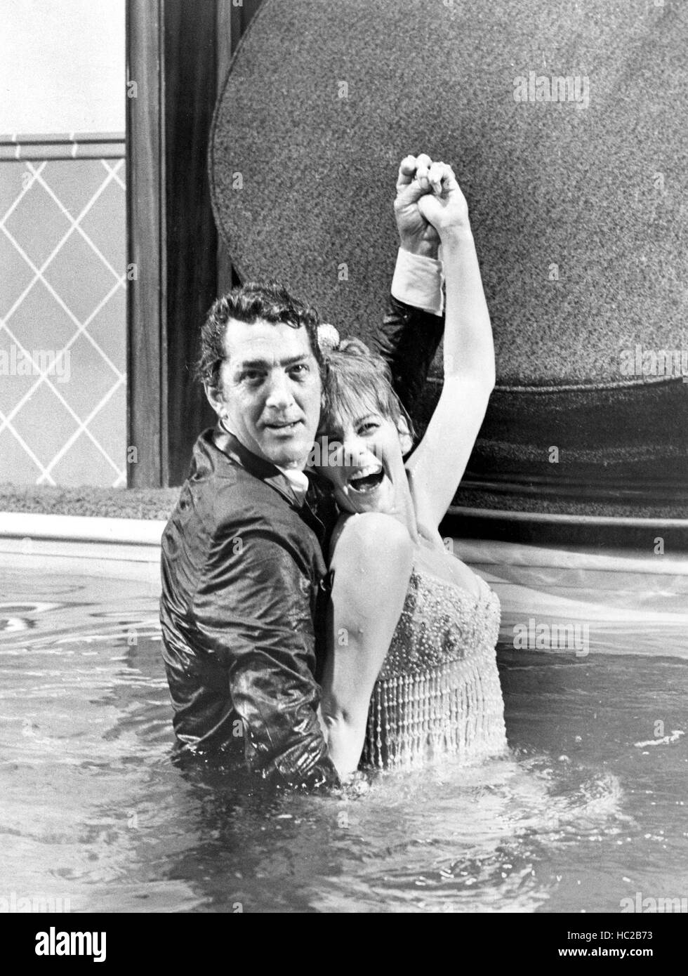 MURDERERS' ROW, Dean Martin, AnnMargret, 1966, onset, in swimming