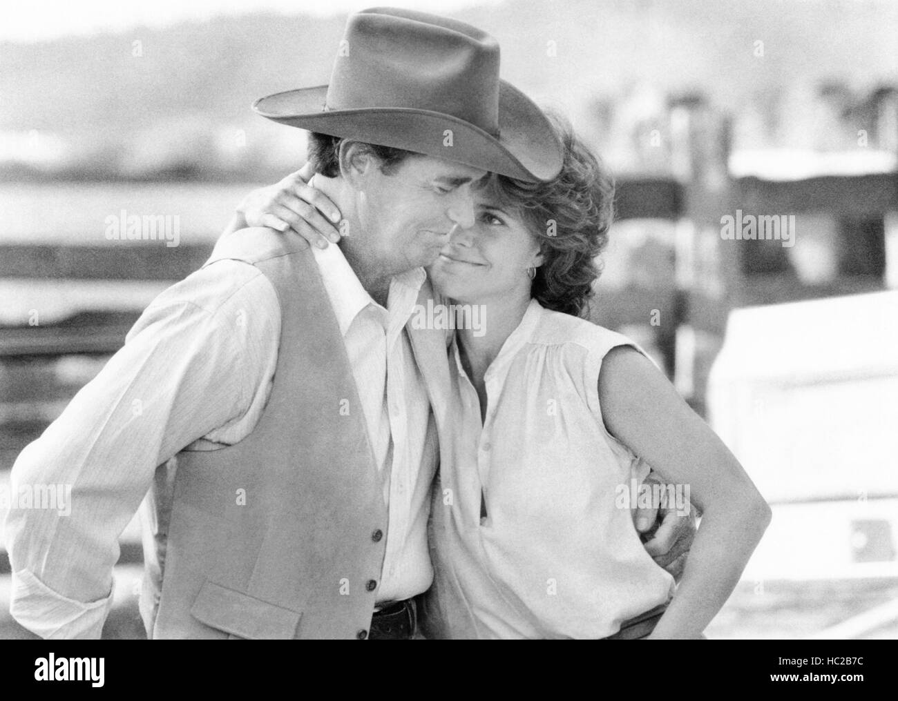 MURPHY'S ROMANCE, from left, James Garner, Sally Field, 1985, ©Columbia