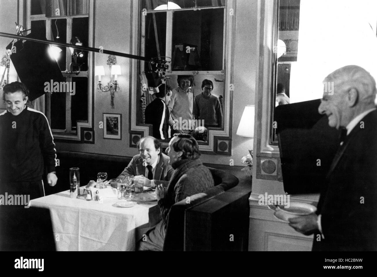 MY DINNER WITH ANDRE, director Louis Malle, Wallace Shawn, Andre ...
