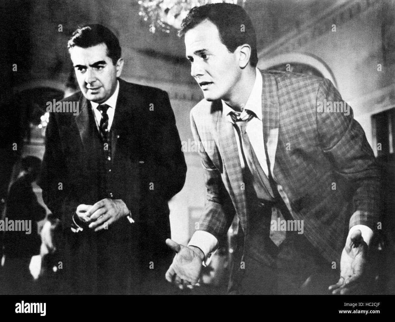 Never put it in writing from left milo o shea pat boone 1964 stock