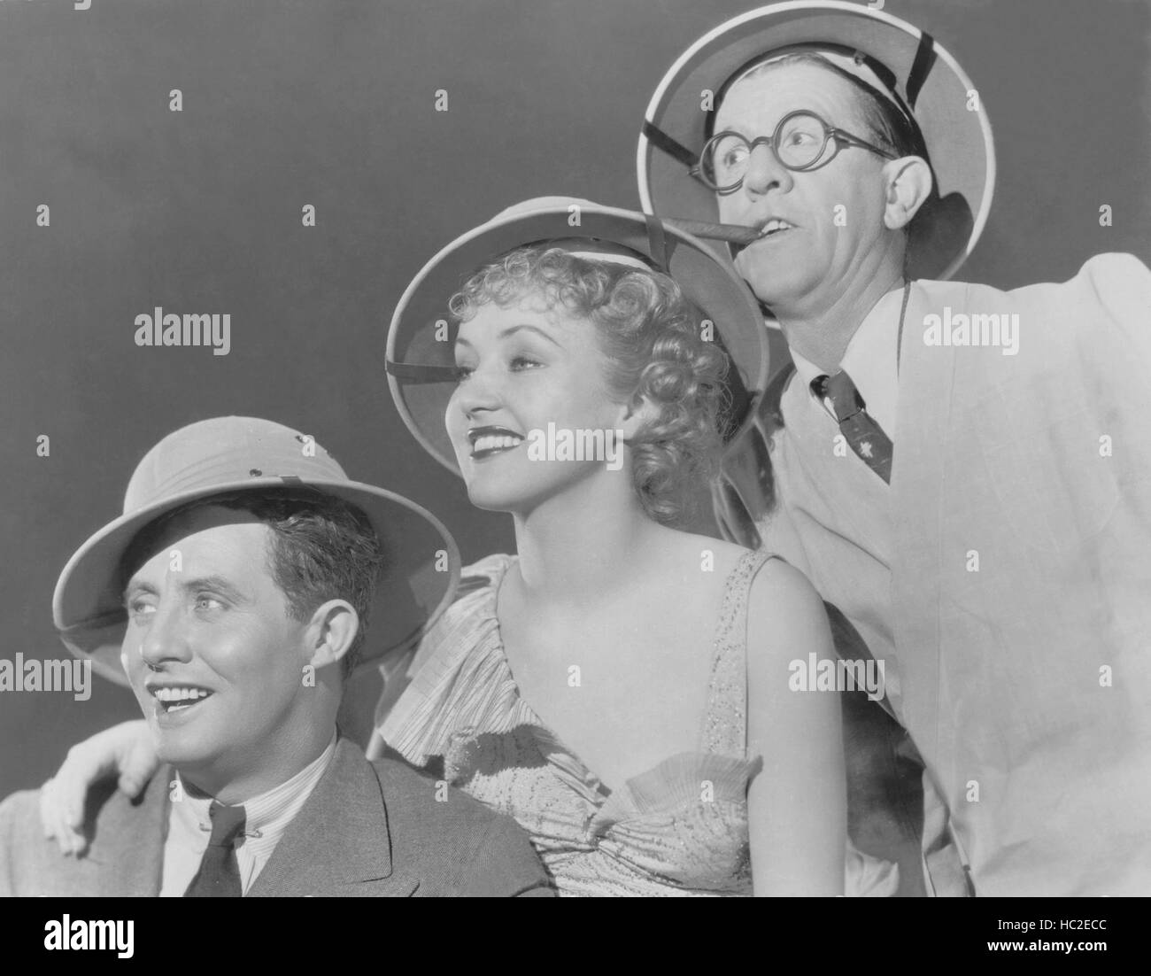 THE NITWITS, from left Bert Wheeler, Betty Grable, Robert Woolsey