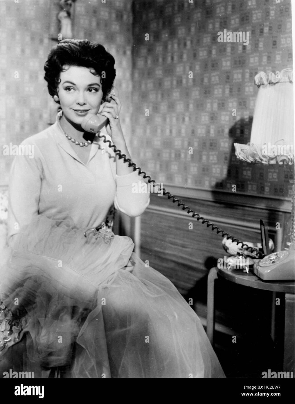 OH, MEN! OH, WOMEN!, Barbara Rush, 1957, ©20th CenturyFox Film