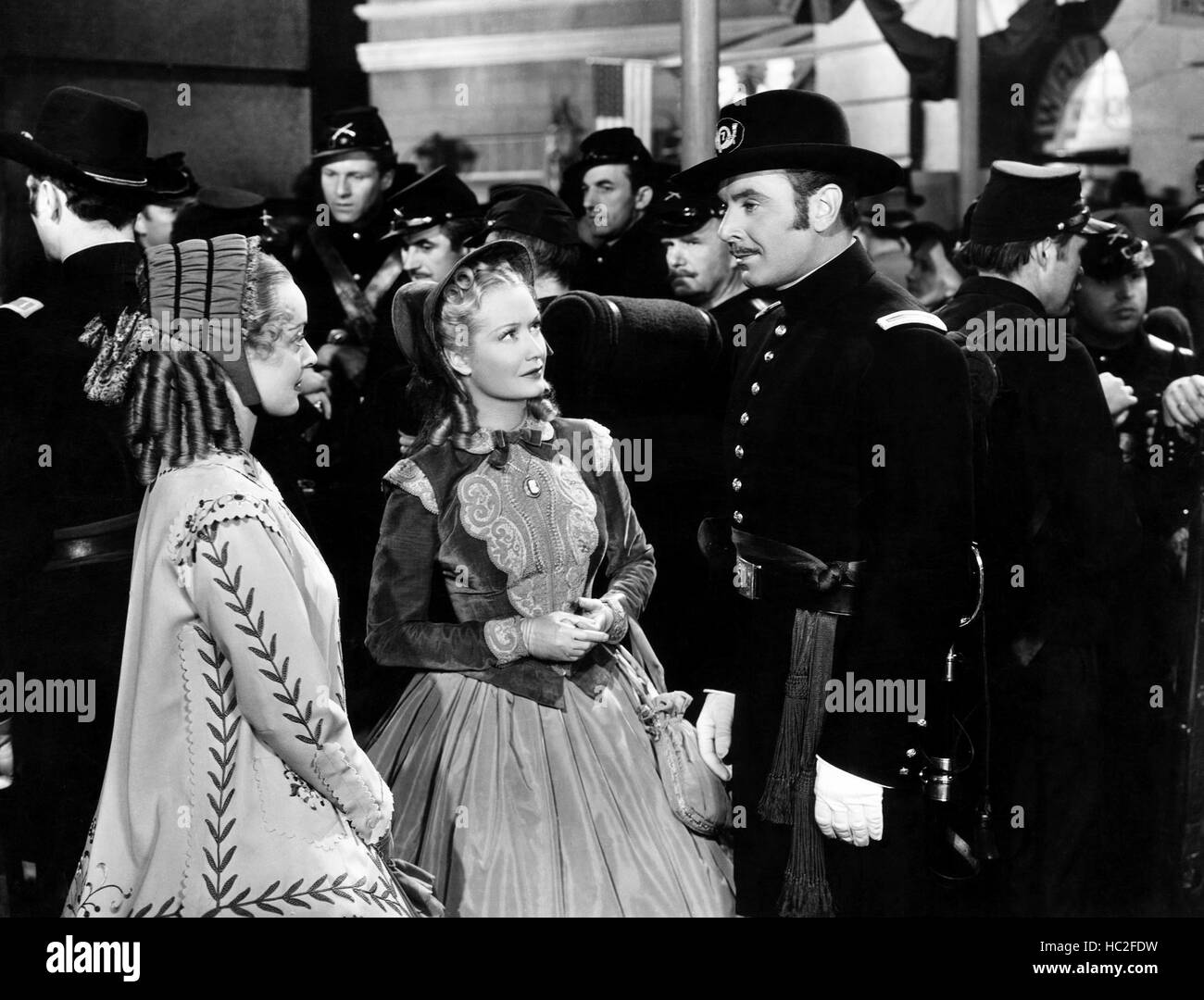 THE OLD MAID From Left Bette Davis Miriam Hopkins George Brent the-old-maid-from-left-bette-davis-miriam-hopkins-george-brent