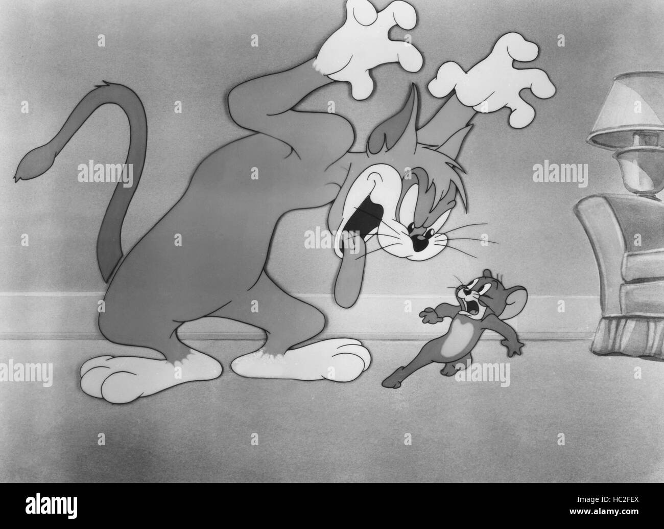 OLD ROCKIN' CHAIR TOM, from left: Tom Cat, Jerry Mouse, 1948 Stock Photo -  Alamy