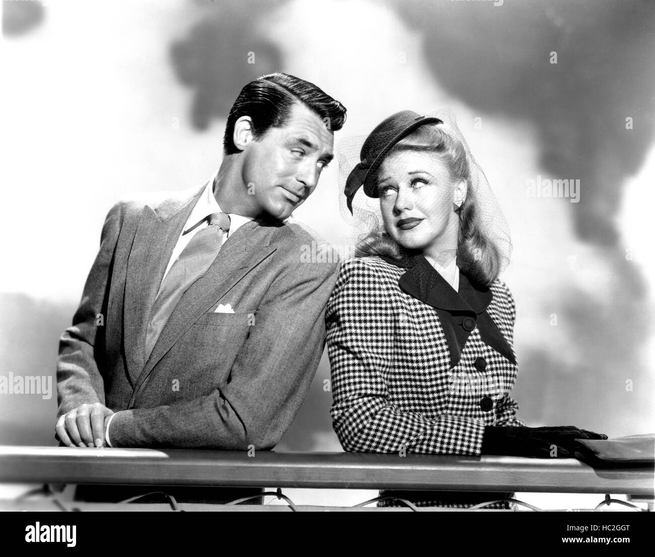 ONCE UPON A HONEYMOON, Cary Grant, Ginger Rogers, 1942 Stock Photo Alamy