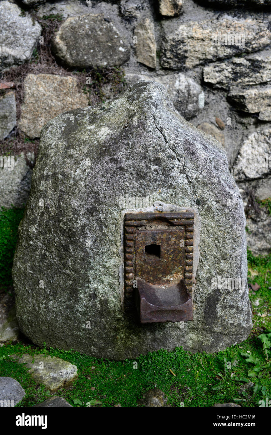 gate bolt hole lock locking mechanism garden feature salvage salvage