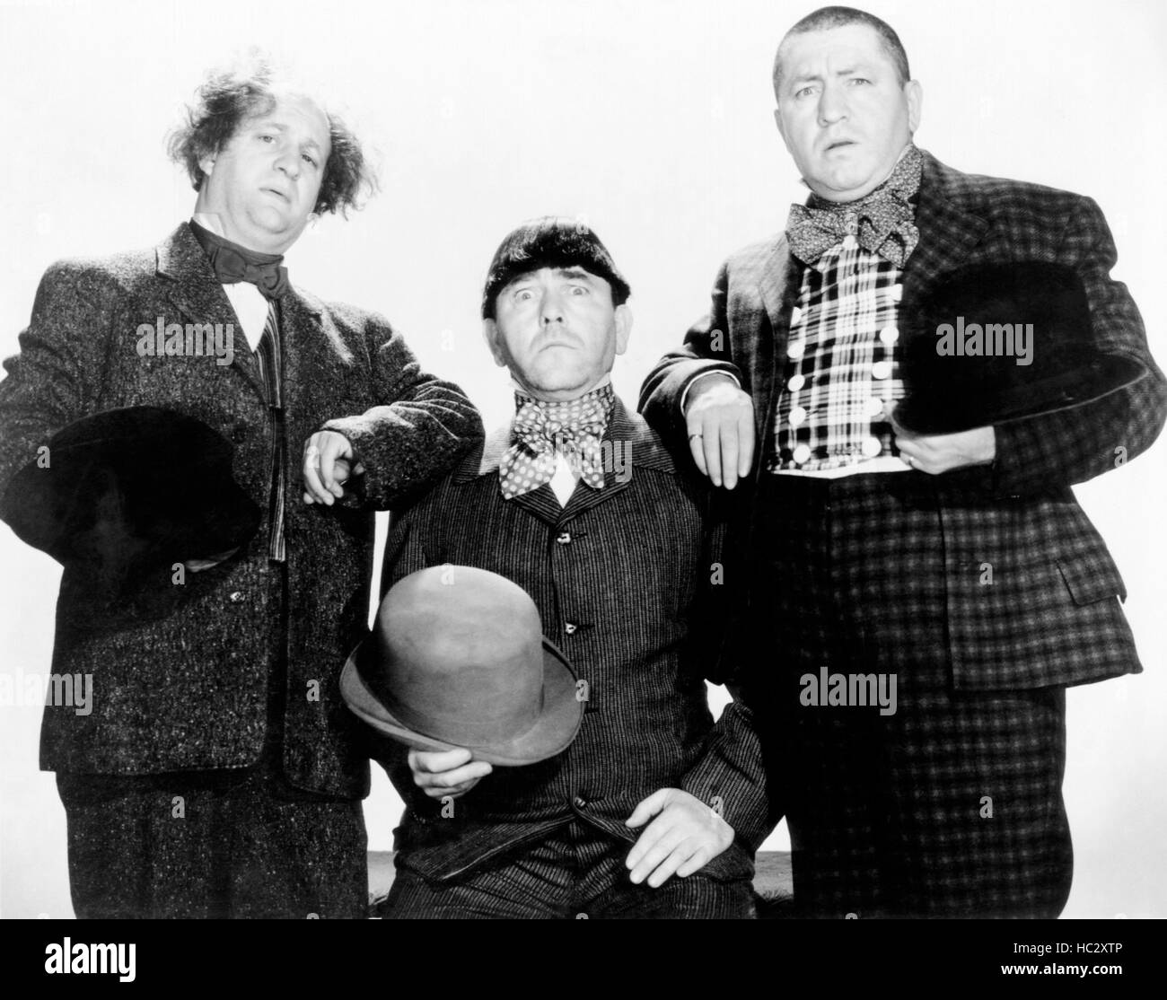 PHONY EXPRESS, The Three Stooges, from left, Larry Fine, Moe Howard ...