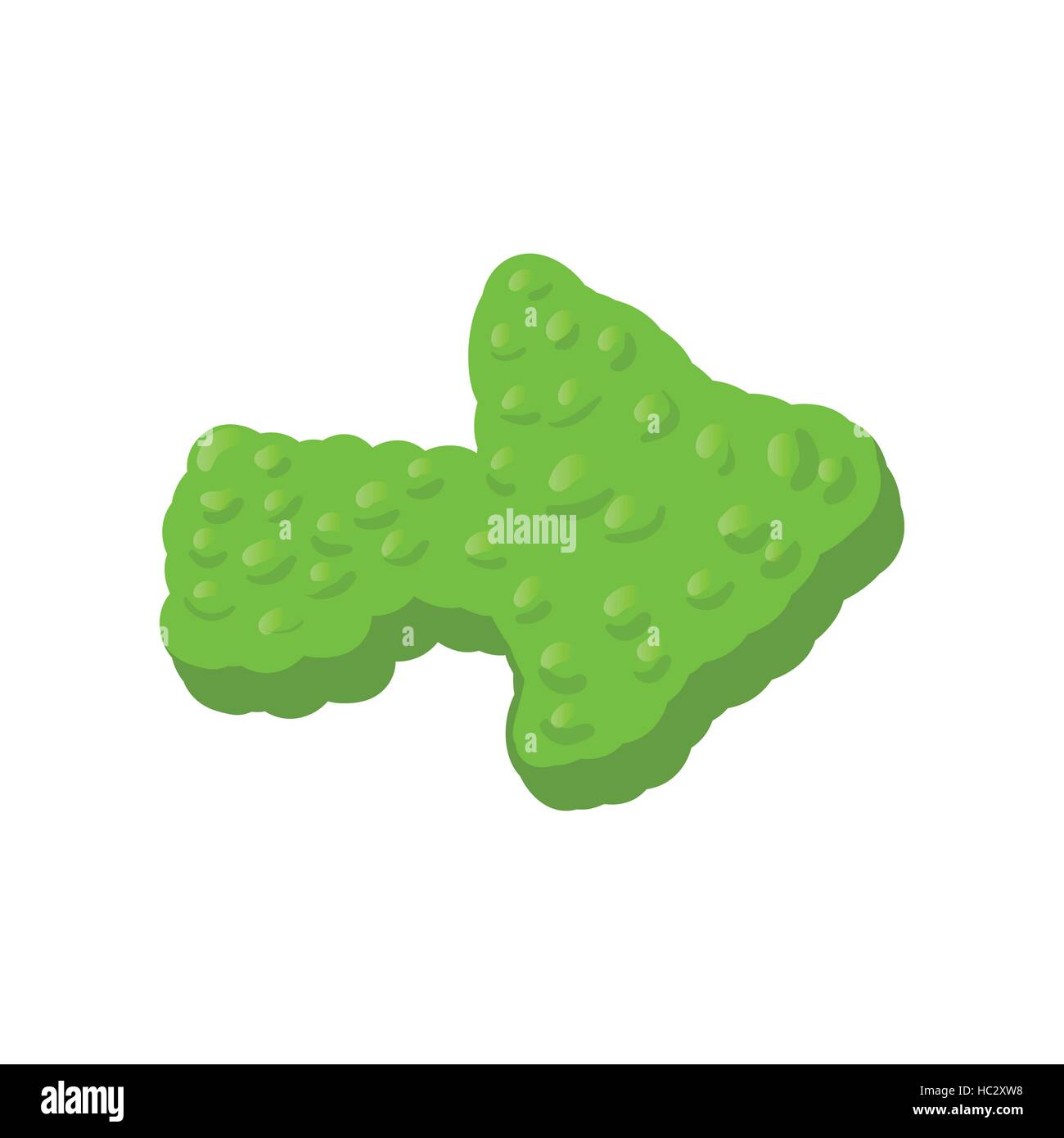 Green cartoon arrow Stock Vector Image & Art - Alamy