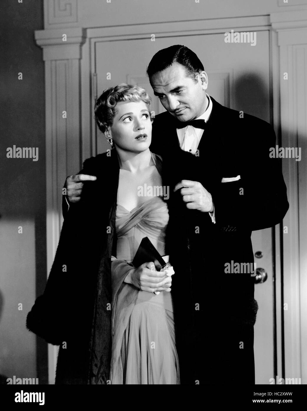 PHFFFT, from left, Judy Holliday, Donald Curtis, 1954 Stock Photo - Alamy