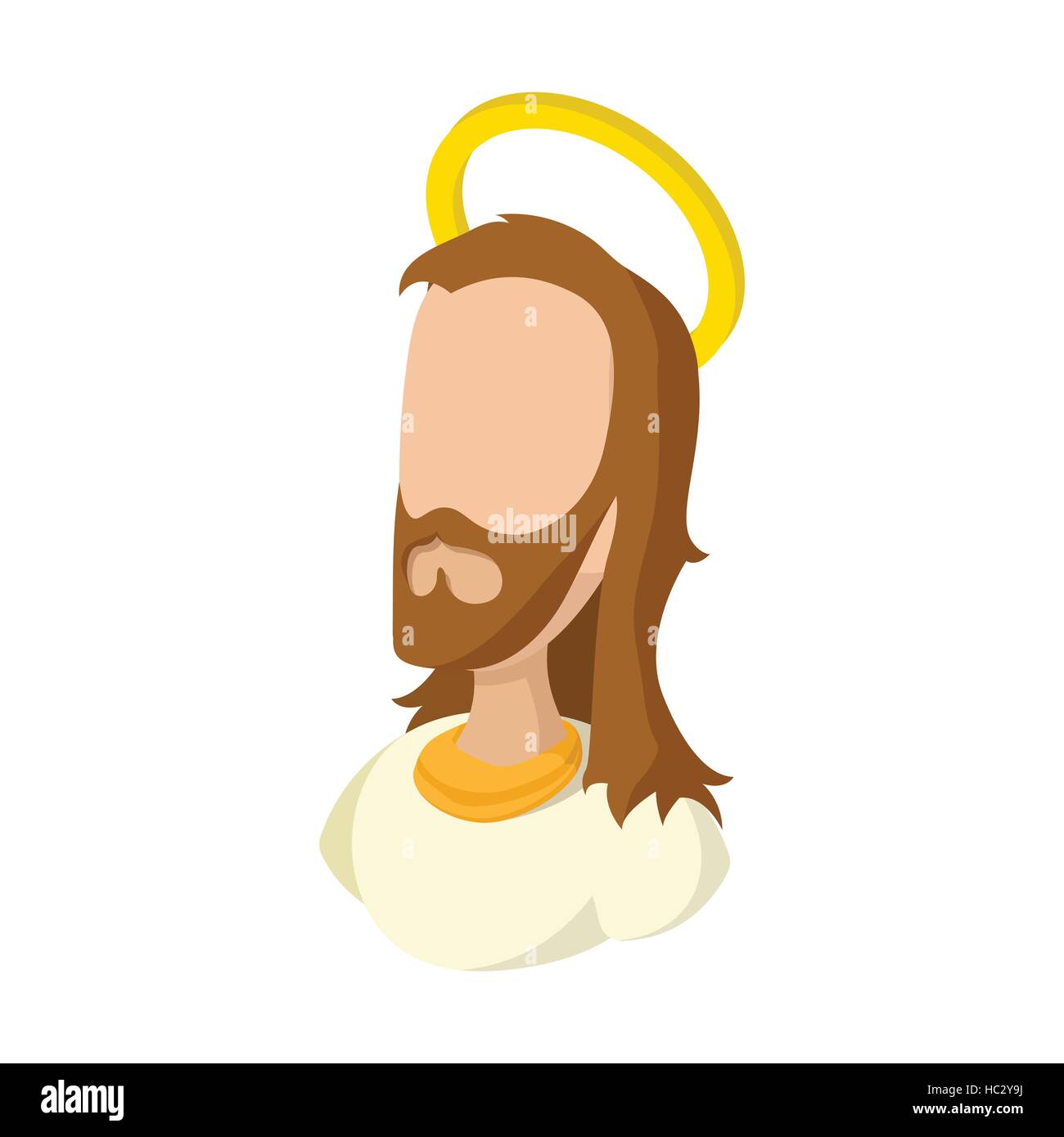 Jesus christ man icon Cut Out Stock Images & Pictures - Alamy