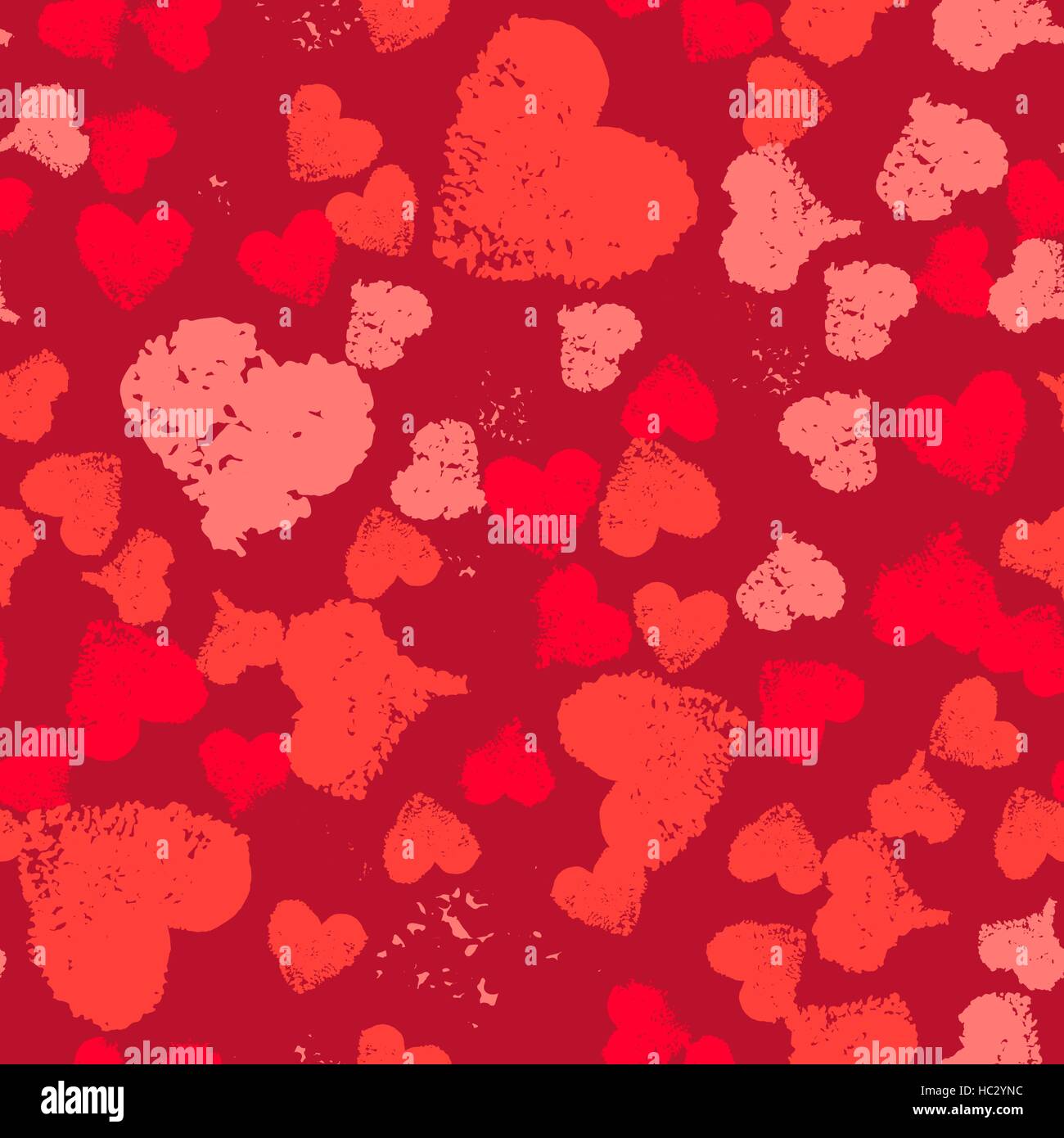 Grunge Hearts Valentine Background Painted Stock Vector Image & Art - Alamy