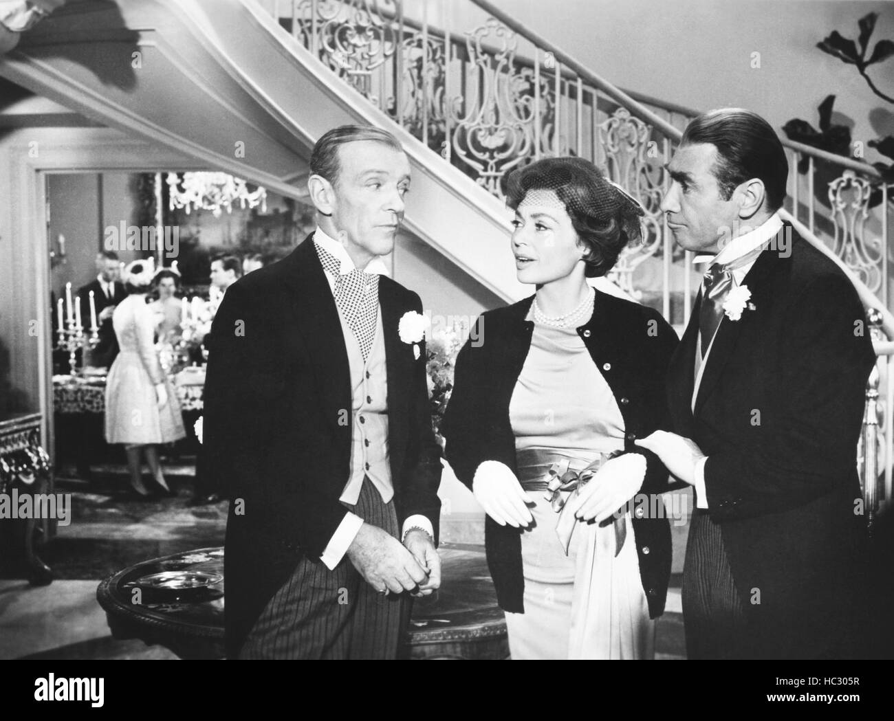 THE PLEASURE OF HIS COMPANY, from left: Fred Astaire, Lilli Palmer ...