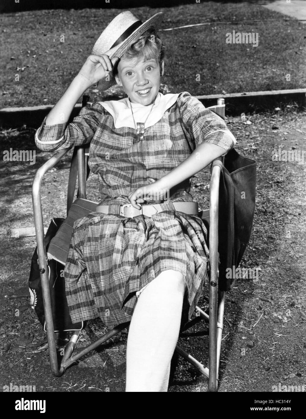 POLLYANNA, Hayley Mills, on-set, 1960 Stock Photo