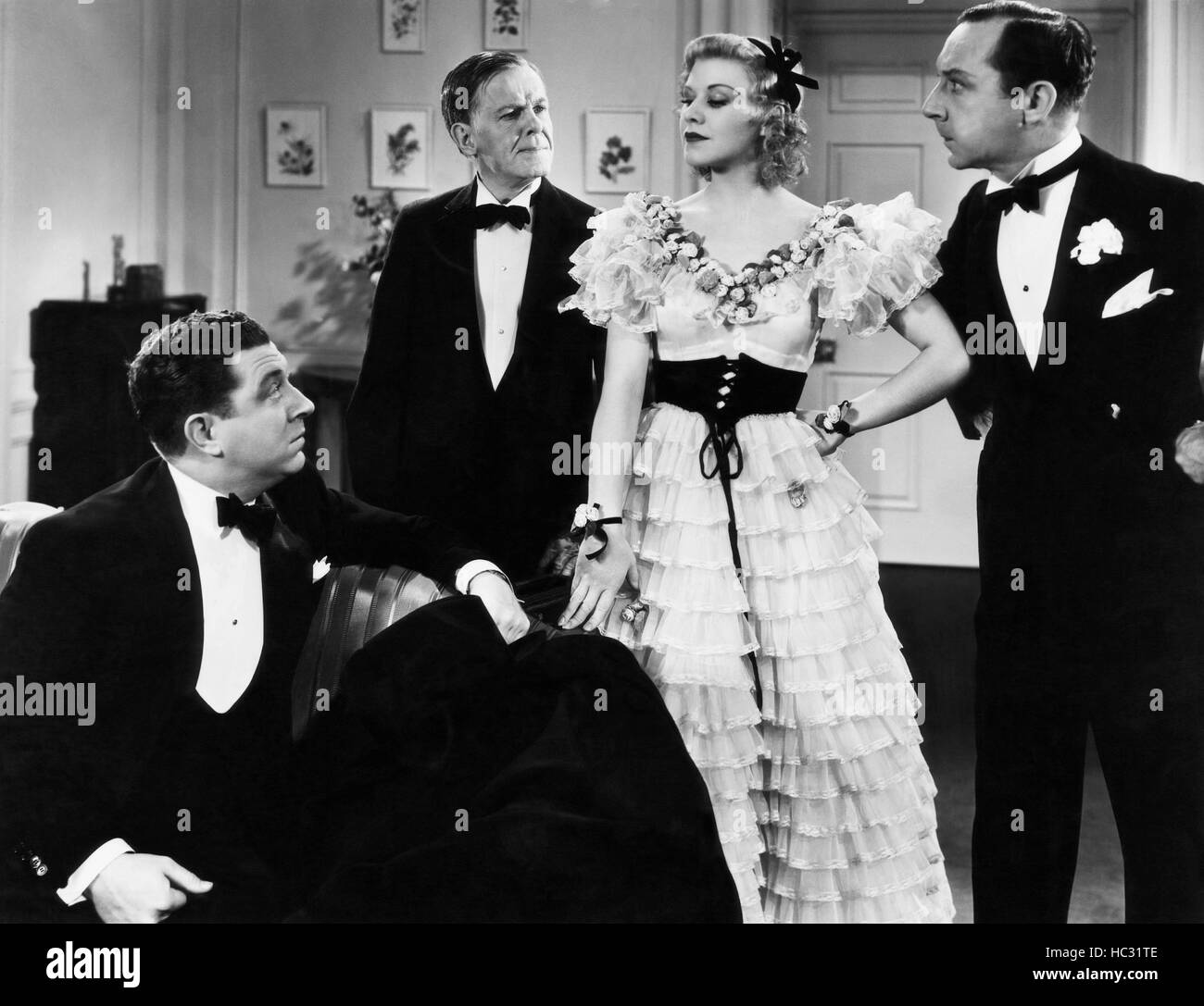 PROFESSIONAL SWEETHEART, Frank McHugh, Frank Darien, Ginger Rogers, Franklin Pangborn, 1933