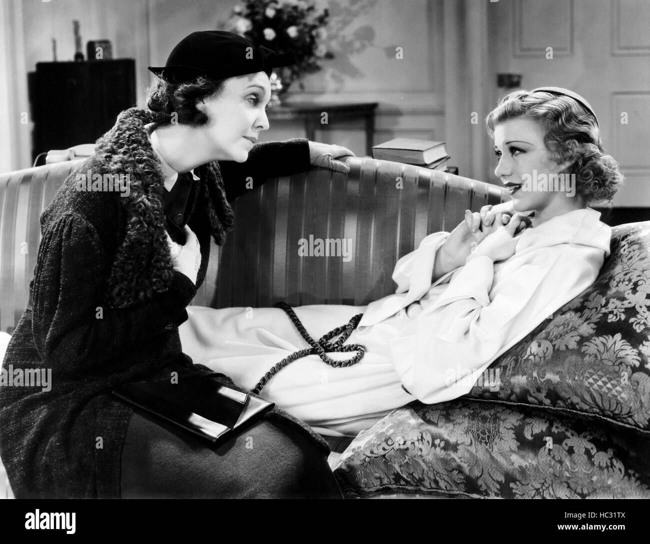 PROFESSIONAL SWEETHEART, from left Zasu Pitts, Ginger Rogers, 1933 Stock Photo Alamy