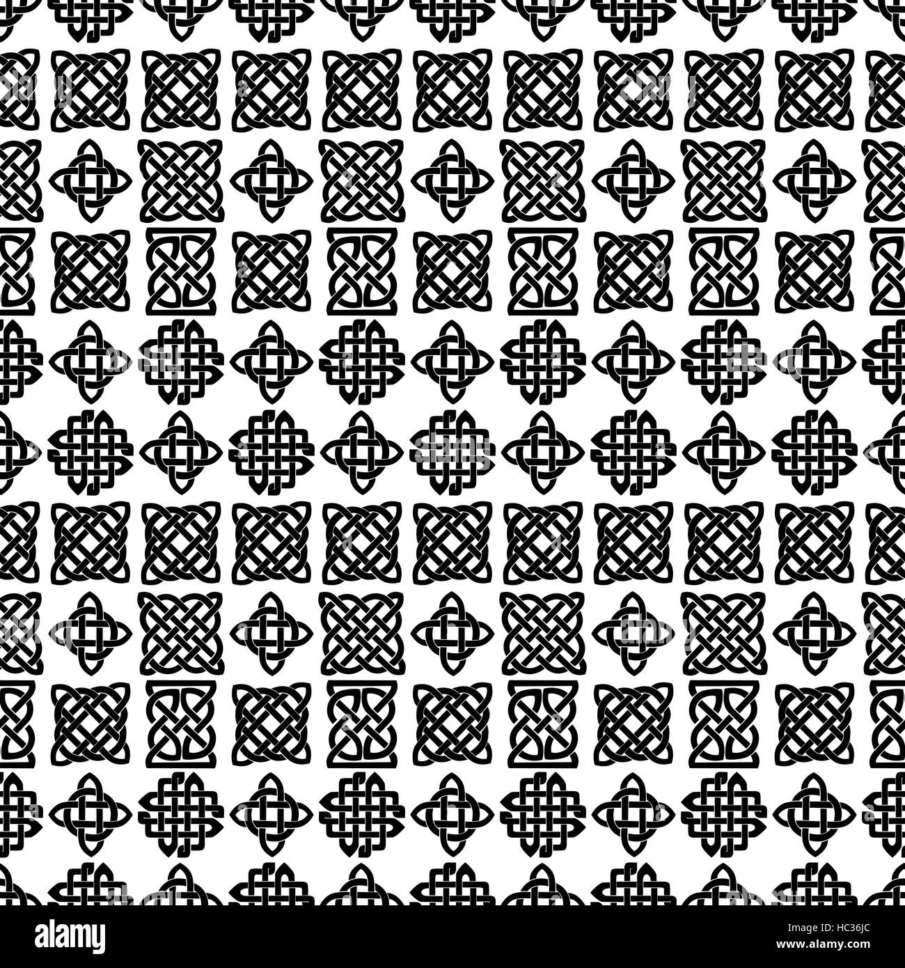 Celtic knot seamless pattern Stock Vector Image & Art - Alamy