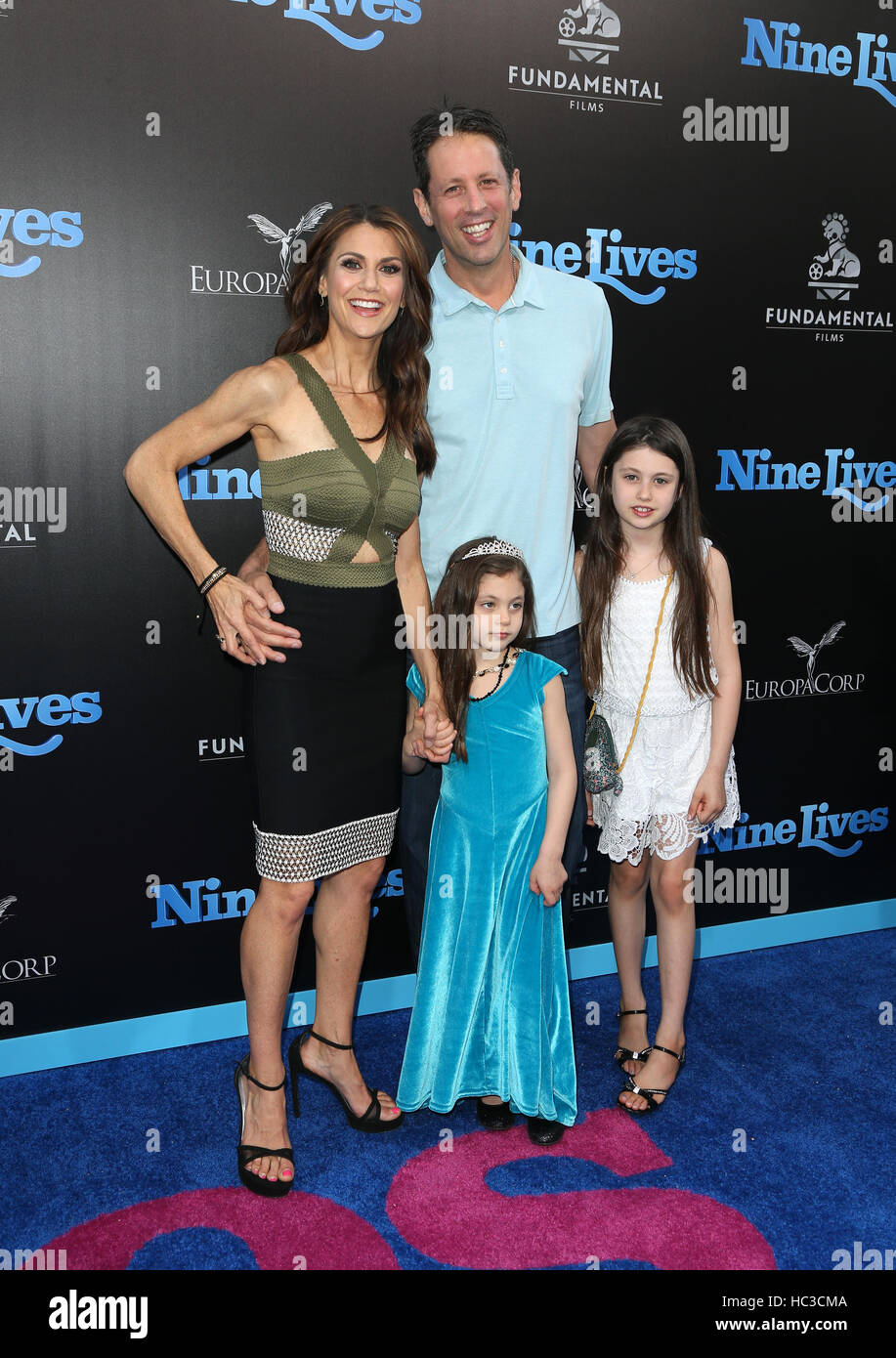 Premiere Of EuropaCorp's "Nine Lives" Featuring Samantha Harris