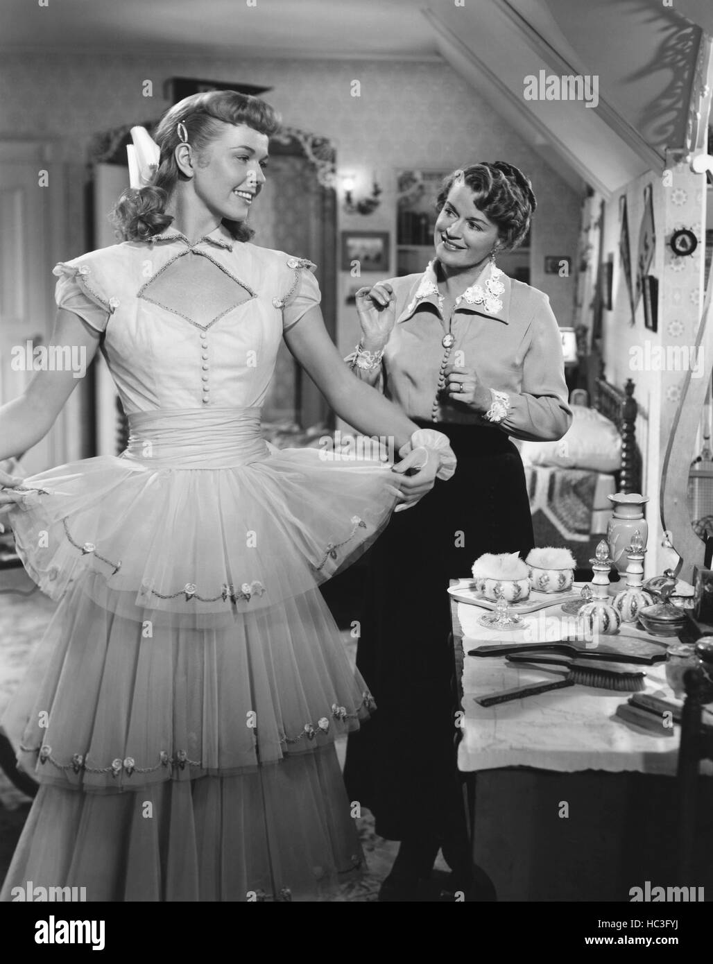 ON MOONLIGHT BAY, from left, Doris Day, Rosemary DeCamp, 1951 Stock