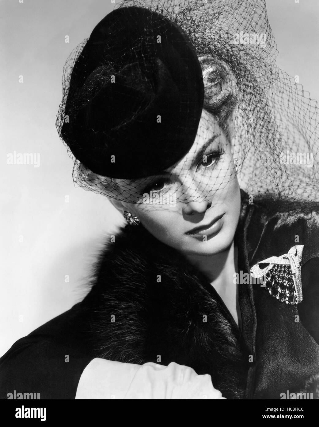 Pacific Blackout Eva Gabor 1941 Stock Photo Alamy
