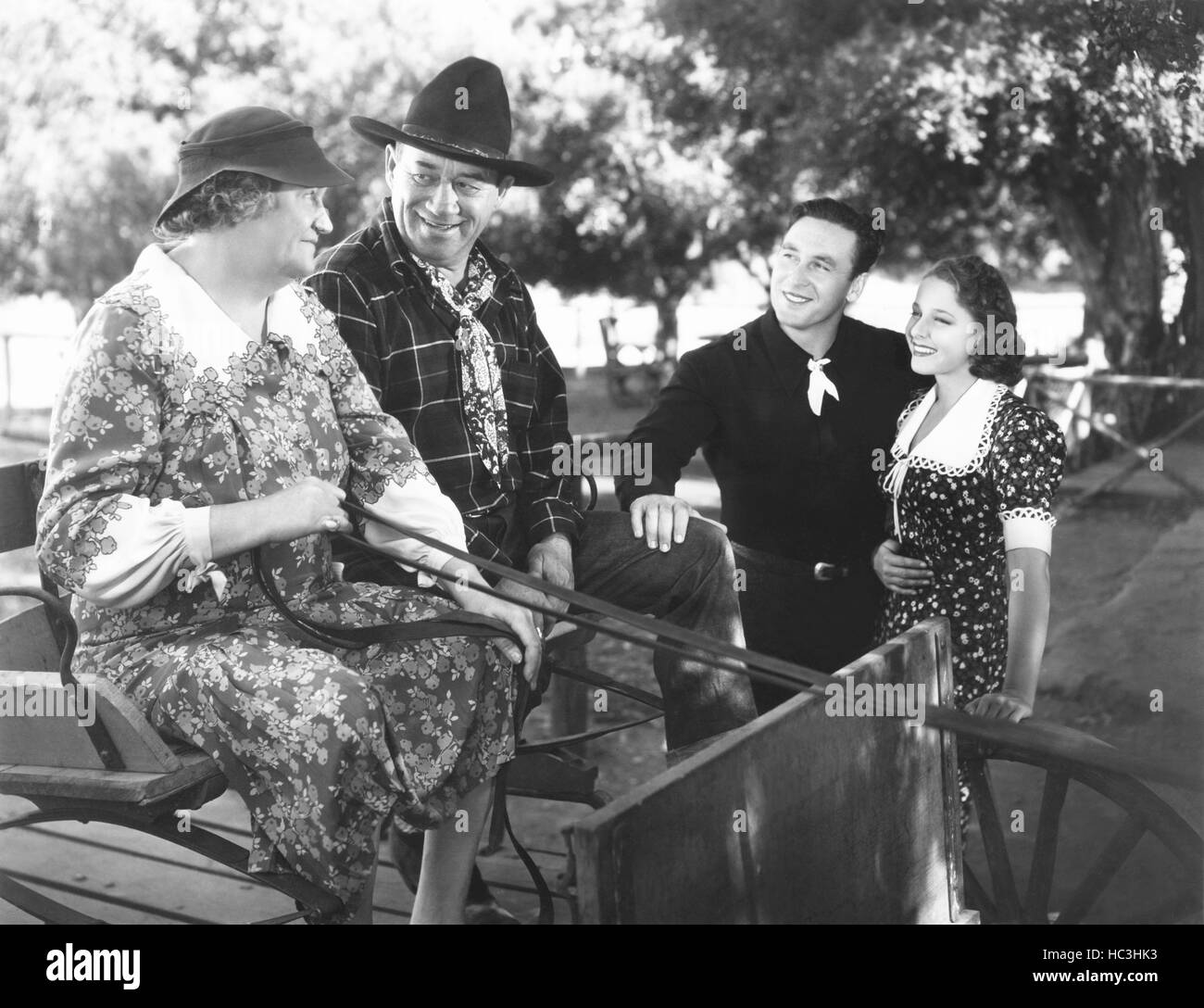 PAINTED DESERT, from left Maude Allen, Stanley Fields, O'Brien