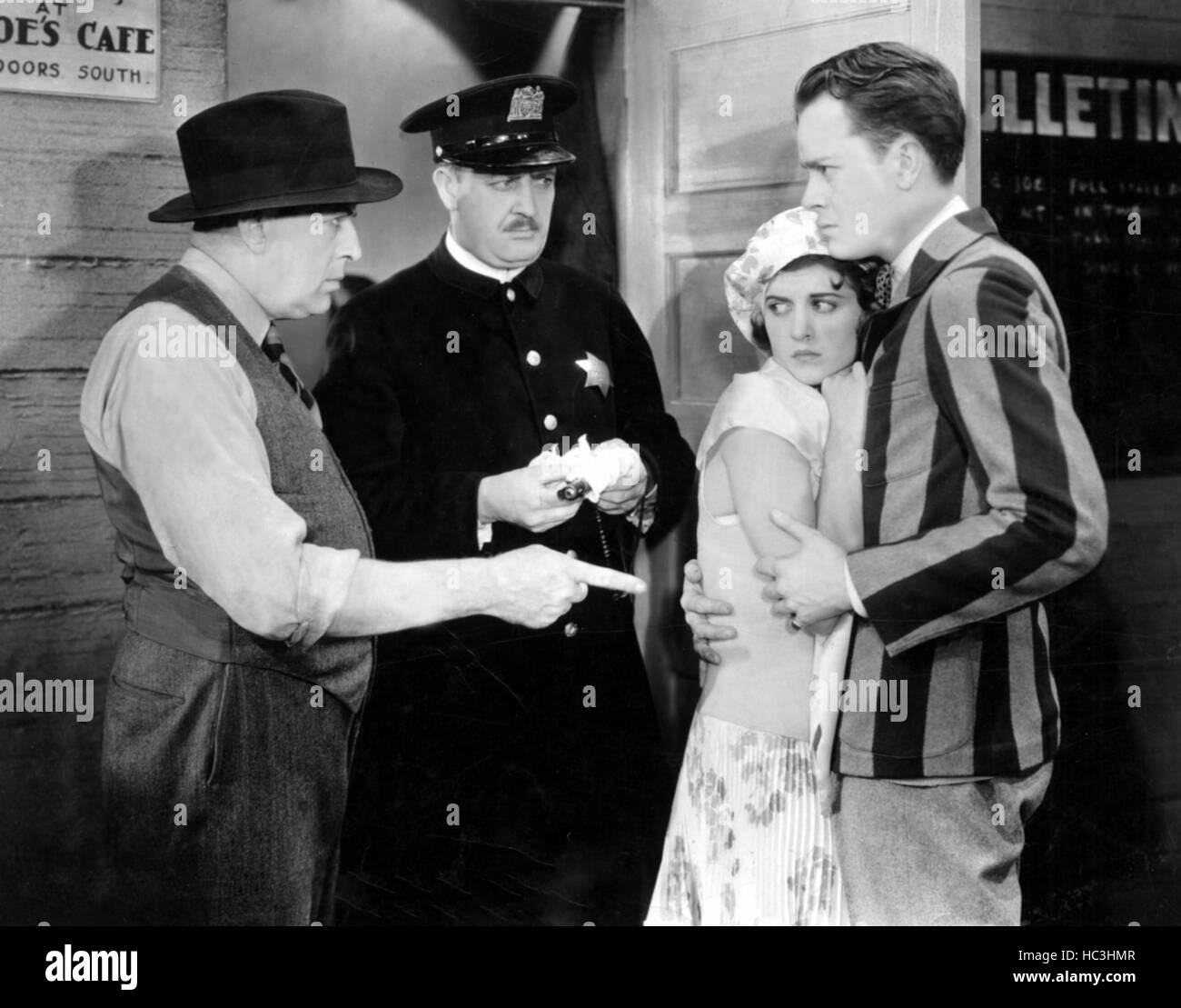 PAINTED FACES, Jack Richardson, Dorothy Gulliver, Barton Hepburn, 1929 Stock Photo Alamy