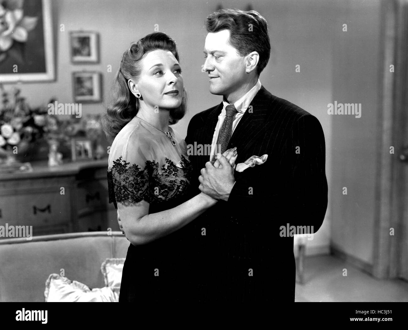 PAROLE, INC., Evelyn Ankers, Michael O'Shea, 1948 Stock Photo - Alamy