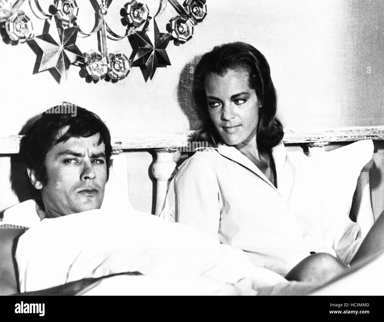 LA PISCINE, from left, Alain Delon, Romy Schneider, 1969 Stock Photo Alamy