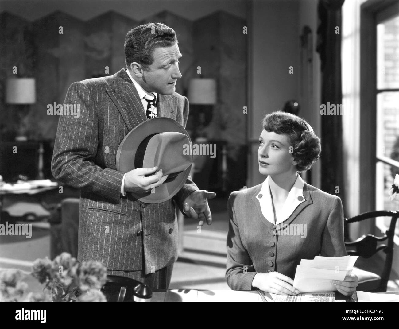 Please Believe Me, James Whitmore, Deborah Kerr, 1950 Stock Photo - Alamy