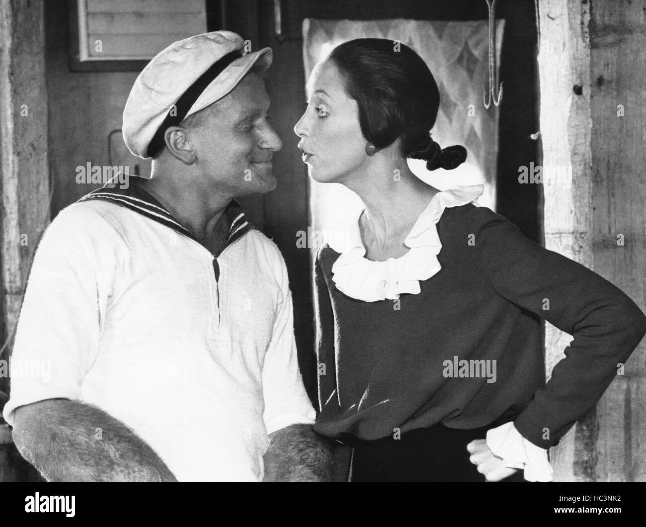 POPEYE, Robin Williams, Shelley Duvall, 1980, (c) Paramount/courtesy Everett Collection Stock