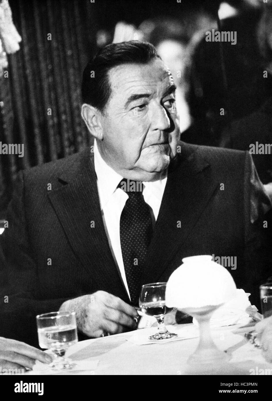 THE PRIVATE FILES OF J. EDGAR HOOVER, Broderick Crawford, 1977, ©American International Pictures/Everett Collection Stock Photo