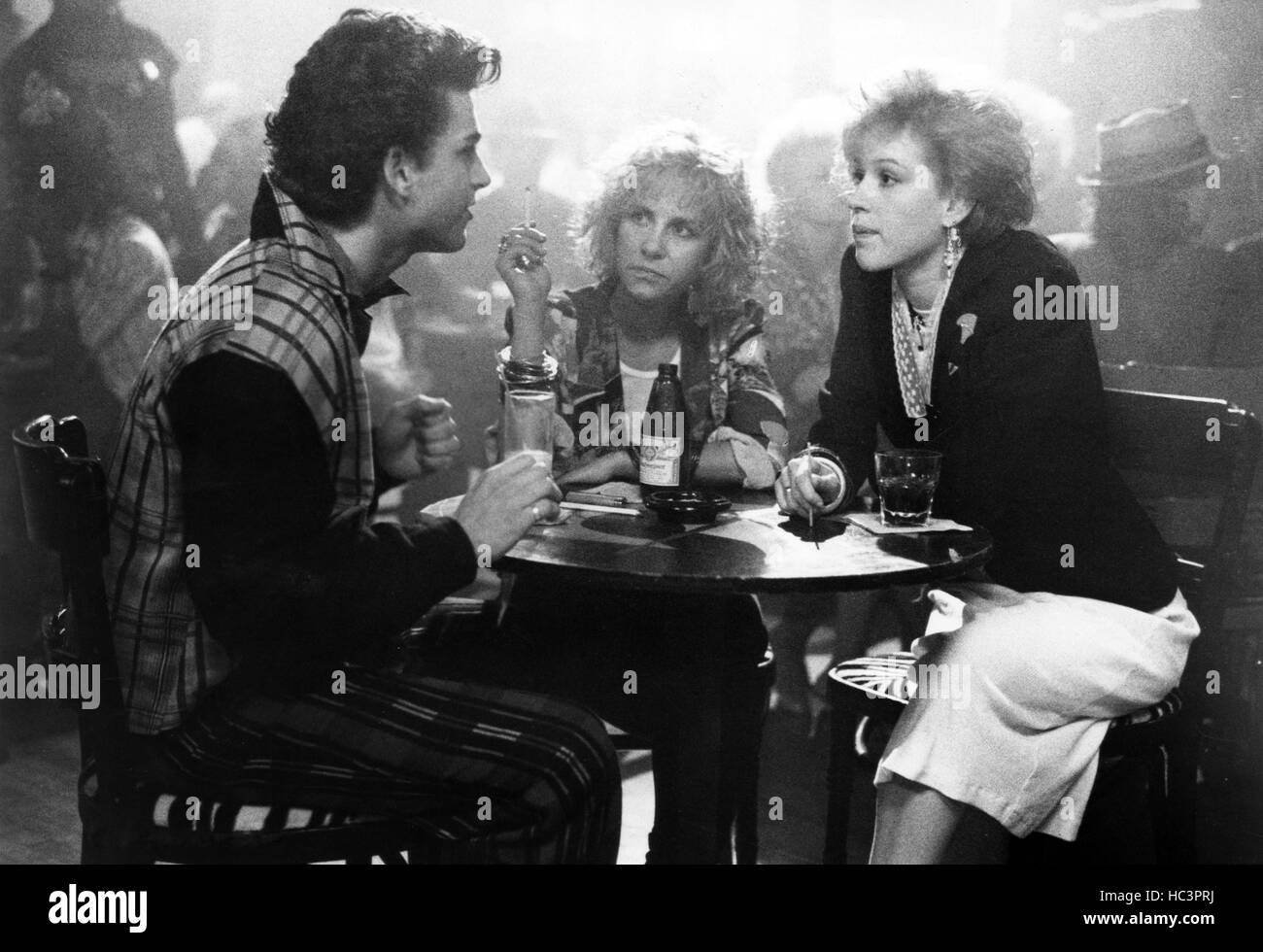 PRETTY IN PINK, Dweezil Zappa, Akexa Kenin, Molly Ringwald, 1986, (c