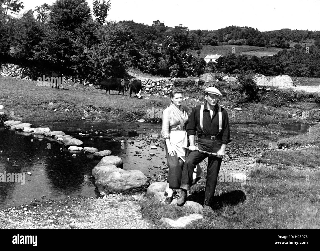 THE QUIET MAN, Maureen O'Hara, John Wayne, 1952 Stock Photo Alamy