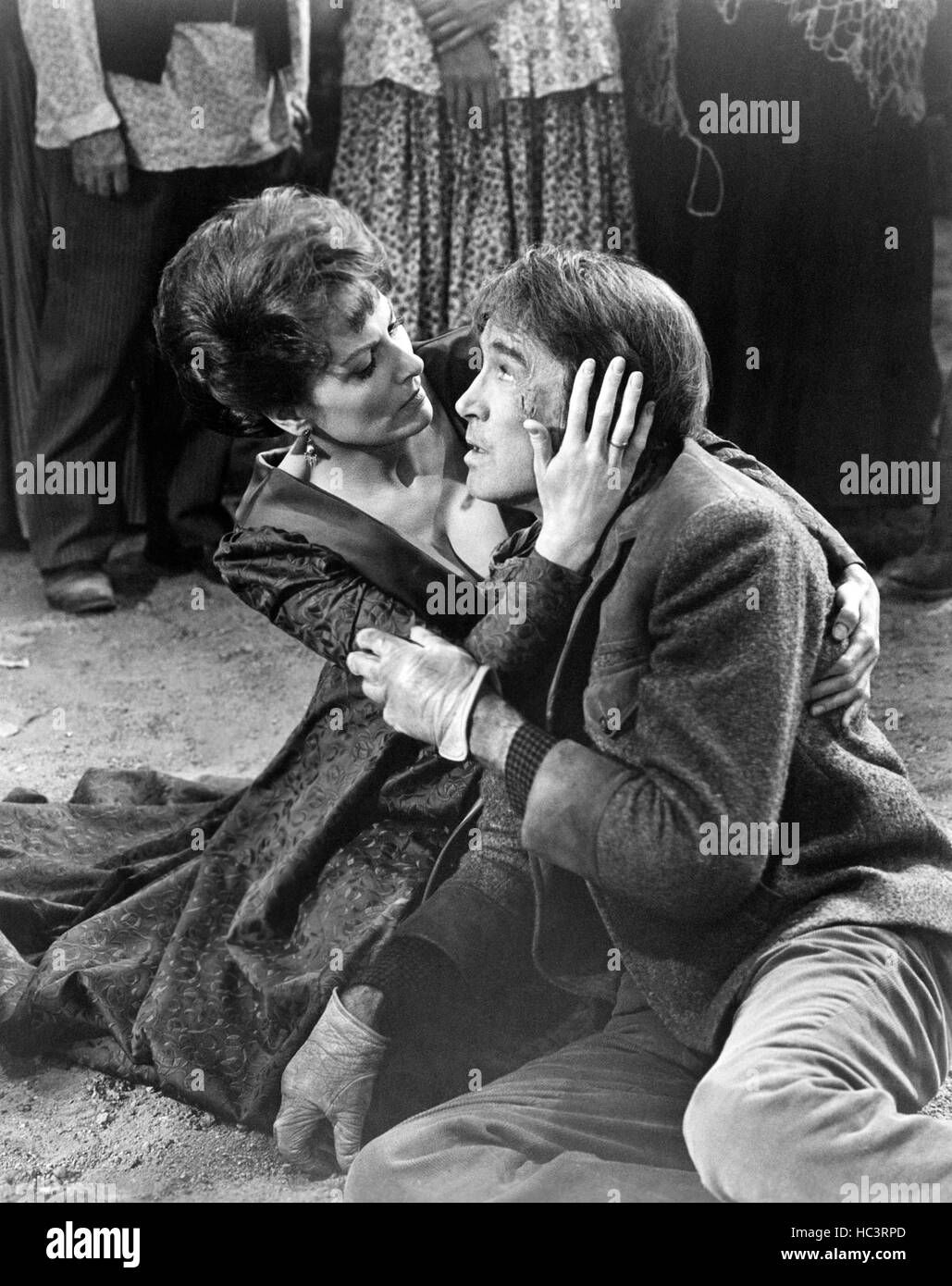 THE RARE BREED, Maureen O'Hara, James Stewart, 1966 Stock Photo Alamy(05)