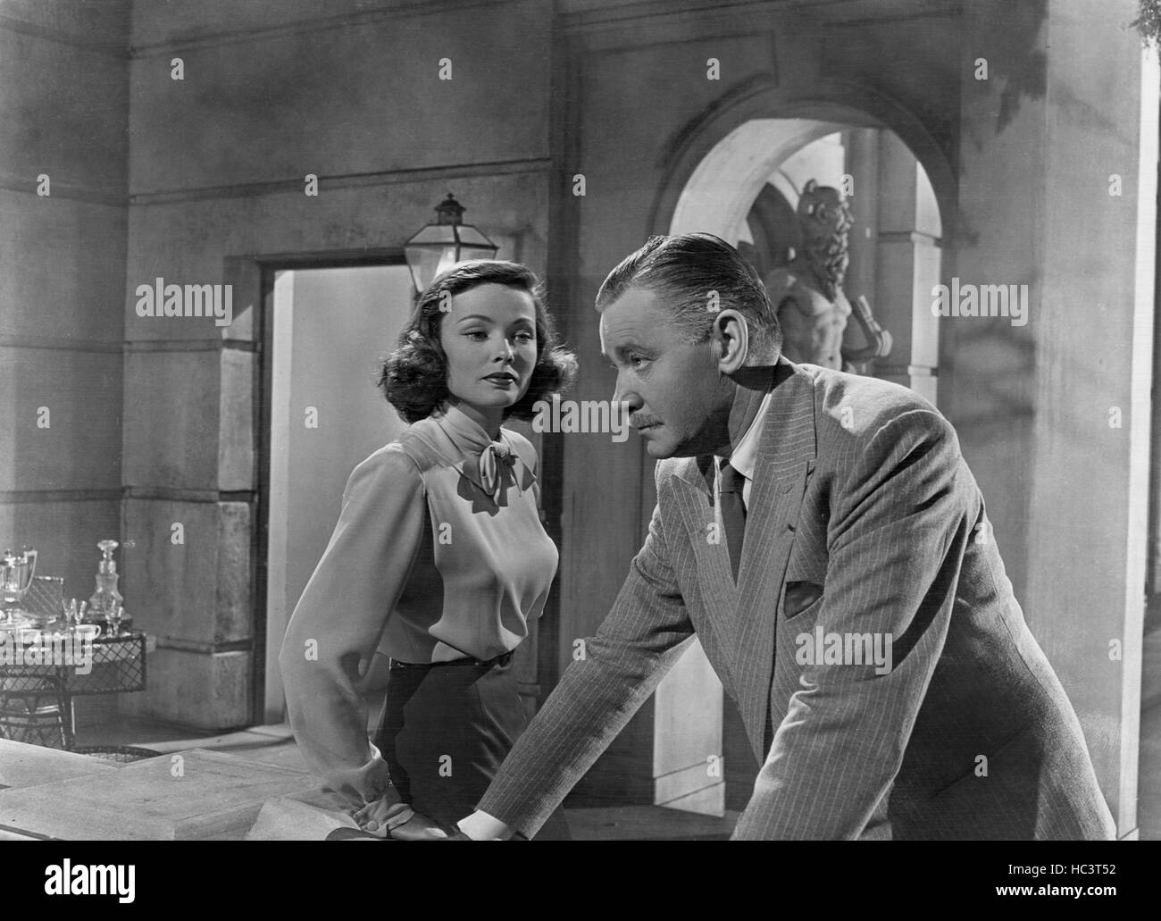 THE RAZOR'S EDGE, Gene Tierney (wearing a costume designed by Oleg ...