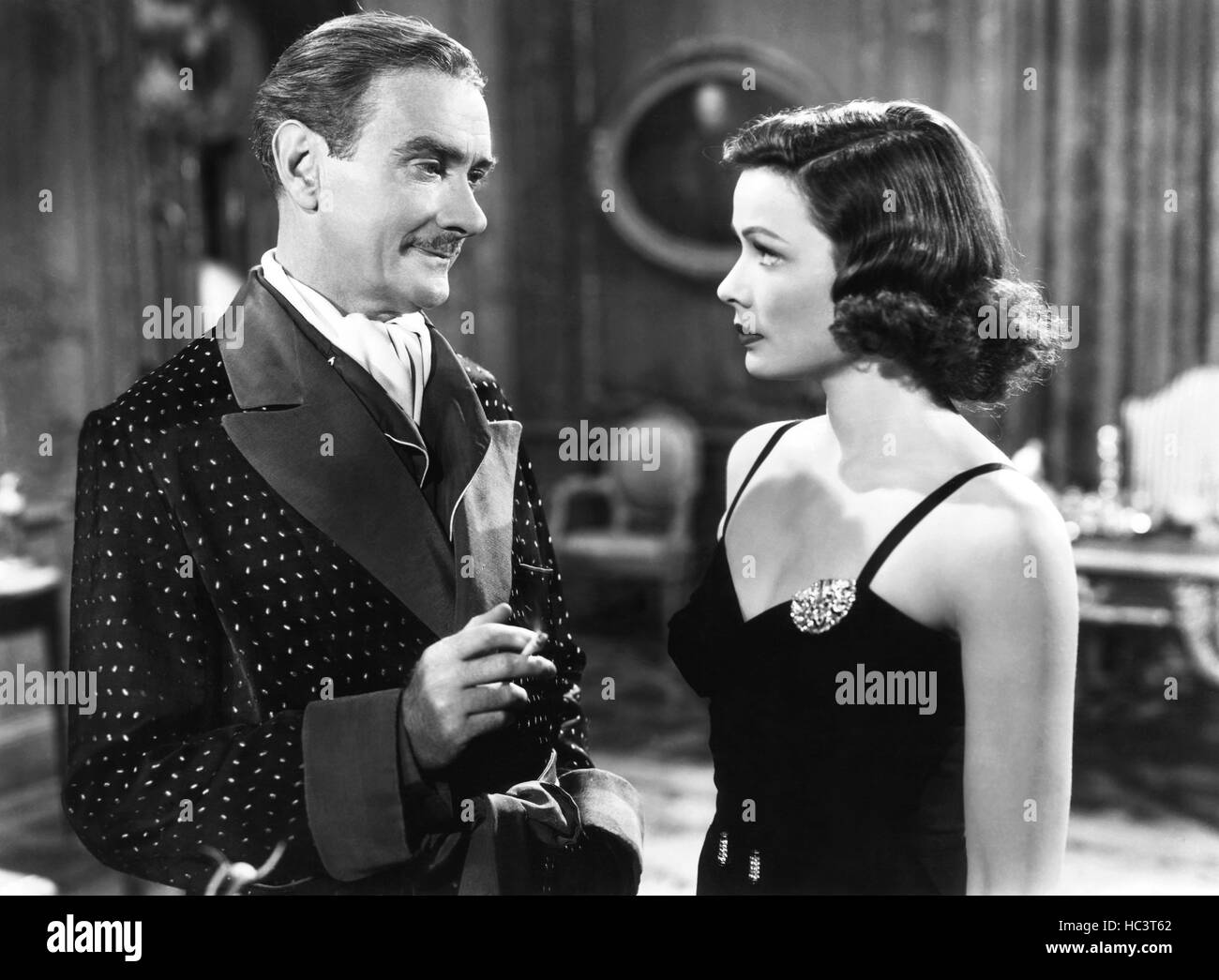 THE RAZOR'S EDGE, from left, Clifton Webb, Gene Tierney, 1946, TM and ...