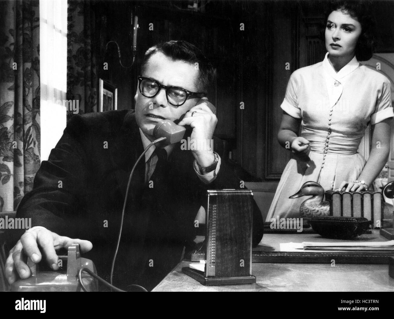Donna Reed Ransom RANSOM!, Glenn Ford, Donna Reed, 1956 Stock Photo - Alamy