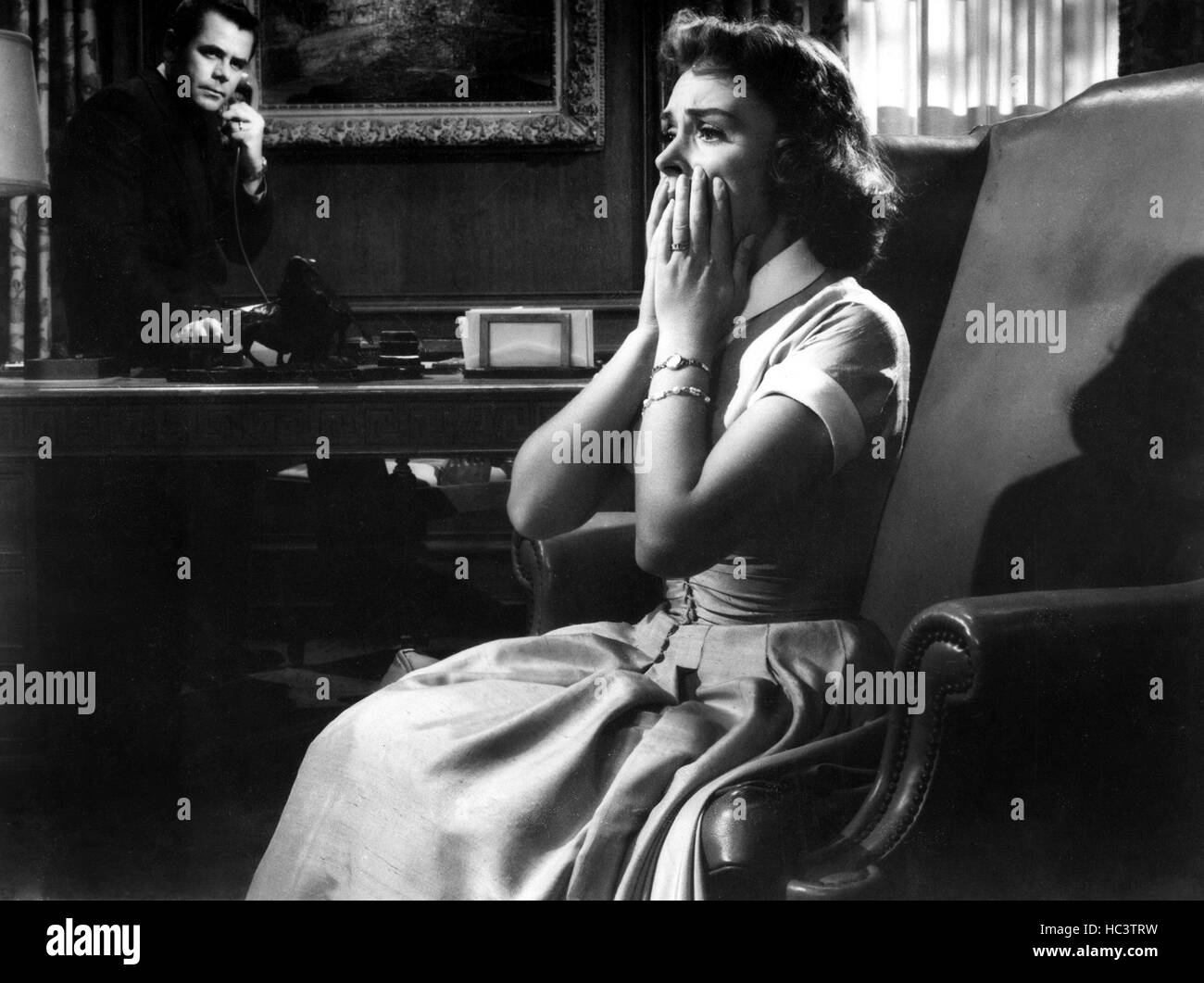 Donna Reed Ransom RANSOM!, Glenn Ford, Donna Reed, 1956 Stock Photo - Alamy