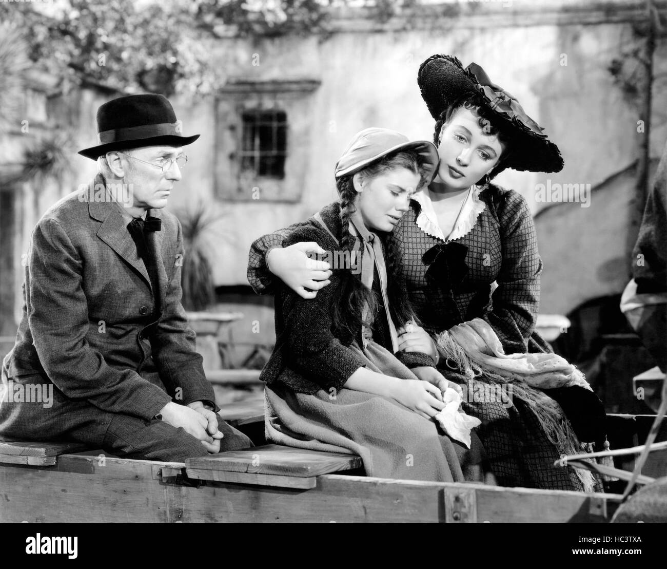 RANGERS OF FORTUNE, Betty Brewer, Patricia Morison, 1940 Stock Photo