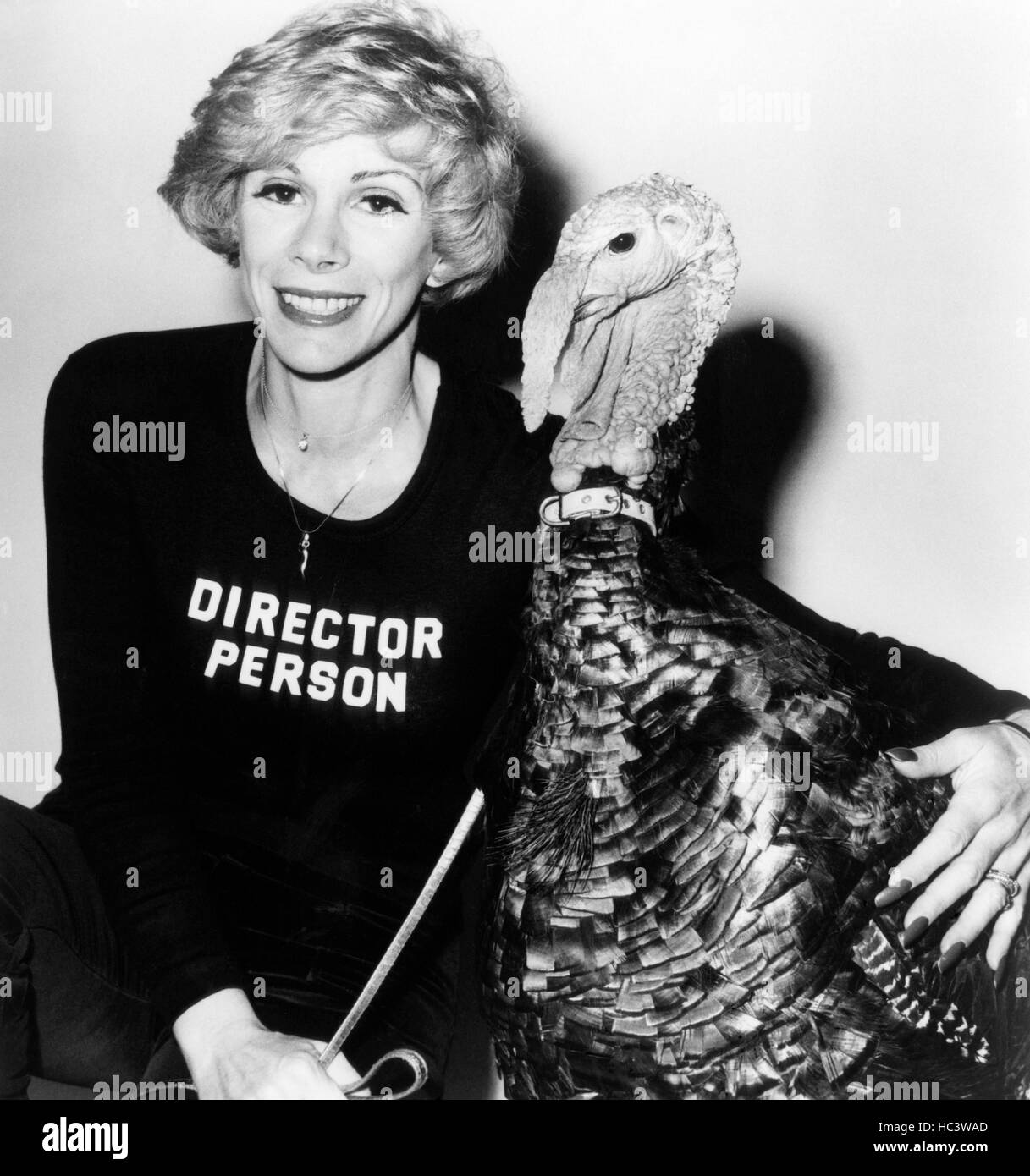 RABBIT TEST, director Joan Rivers between scenes, 1978, (c) AVCO