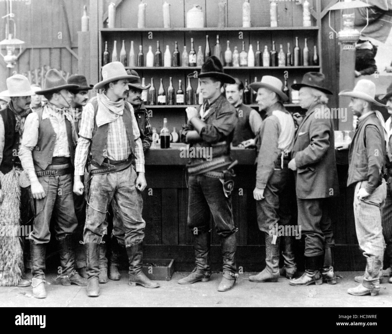 THE RETURN OF DRAW EGAN, Robert McKim, William S. Hart, 1916 Stock