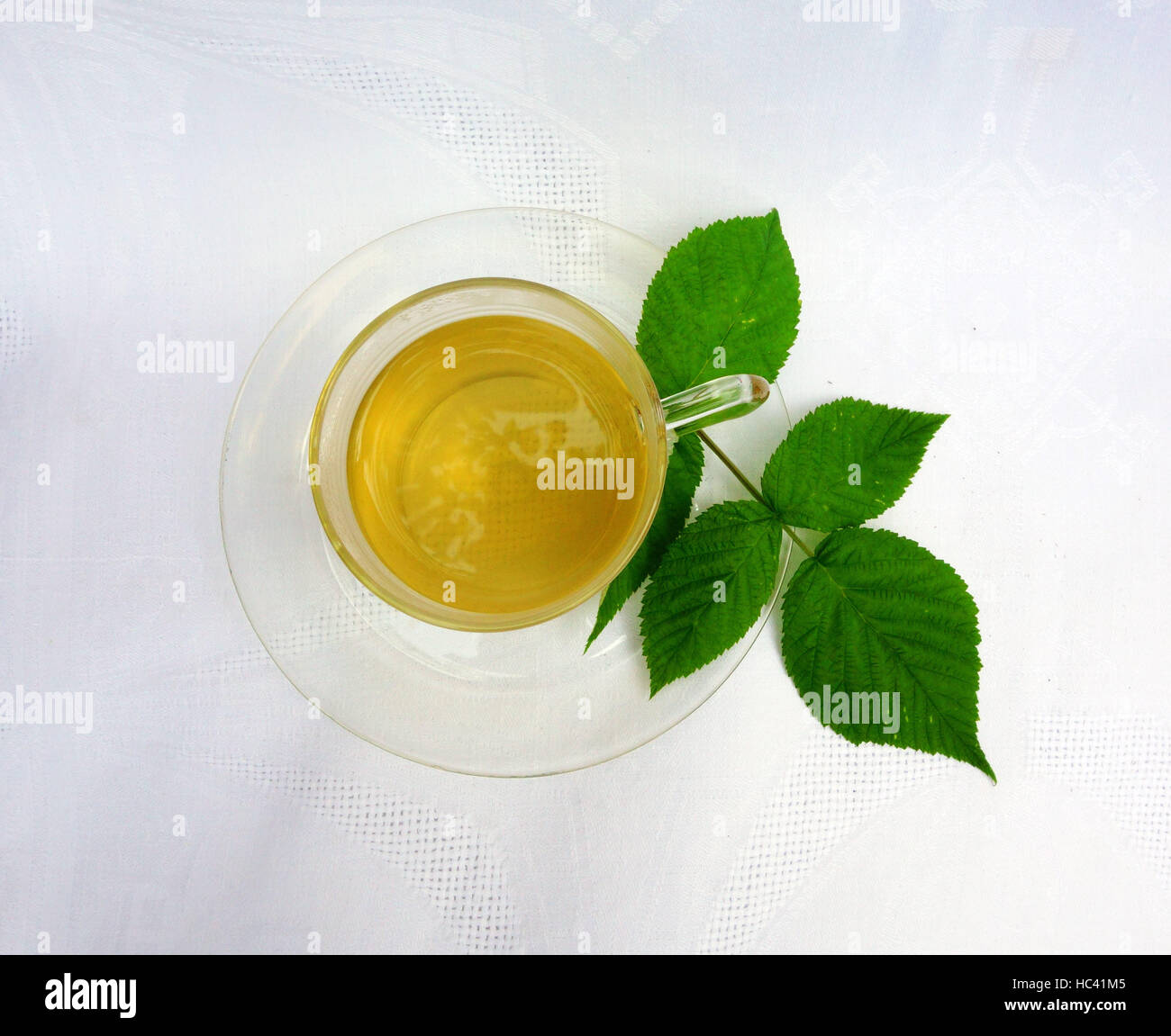 Berlin, Germany. 12th June, 2015. Rasberry leaf tea, photographed in