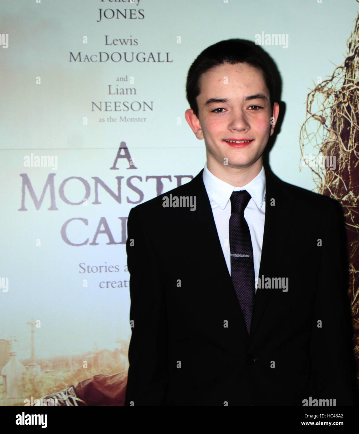 Monster calls 2016 lewis macdougall hi-res stock photography and images ...