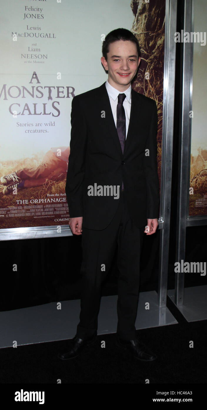 Monster calls 2016 lewis macdougall hi-res stock photography and images ...