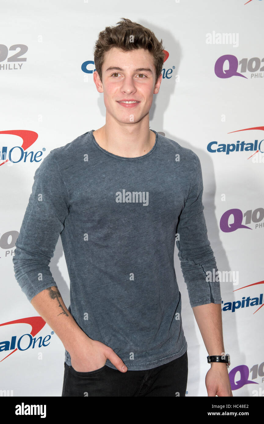Philadelphia, Pennsylvania, USA. 7th Dec, 2016. SHAWN MENDES, at the